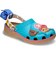 クロックス（crocs）ジュニア サンダル ONE PIECE チョッパー クラシック クロッグ ライトブルー 212795-90H カジュアル シューズ