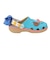 クロックス（crocs）ジュニア サンダル ONE PIECE チョッパー クラシック クロッグ ライトブルー 212795-90H カジュアル シューズ