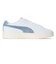 プーマ（PUMA）スニーカー スポーツシューズ スマッシュ ベル デニム ホワイト ブルー 40740101 カジュアル シューズ スポーツ