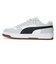 プーマ（PUMA）スニーカー スポーツシューズ リバウンド ジョイ ロウ ワイド ホワイト グレー 39843011 カジュアルシューズ