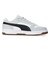 プーマ（PUMA）スニーカー スポーツシューズ リバウンド ジョイ ロウ ワイド ホワイト グレー 39843011 カジュアルシューズ