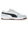プーマ（PUMA）スニーカー スポーツシューズ リバウンド ジョイ ロウ ワイド ホワイト グレー 39843011 カジュアルシューズ