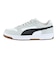 プーマ（PUMA）スニーカー スポーツシューズ リバウンド ジョイ ロウ ワイド ホワイト グレー 39843011 カジュアルシューズ