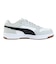 プーマ（PUMA）スニーカー スポーツシューズ リバウンド ジョイ ロウ ワイド ホワイト グレー 39843011 カジュアルシューズ