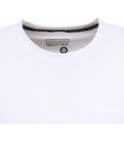 ライズ（RYZ）ポケット TECK 半袖Tシャツ RZ10CD26SS0012 WHT