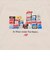 ニューバランス（new balance）トートバッグ グラフィックトート ベージュ 8L AC9728DMLT サブバッグ 肩掛けバッグ 軽量