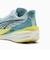 プーマ（PUMA）ランニングシューズ ジョギングシューズ ディヴィエイト ニトロ 4 ブルー イエロー 31212308 スポーツ シューズ