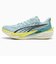 プーマ（PUMA）ランニングシューズ ジョギングシューズ ディヴィエイト ニトロ 4 ブルー イエロー 31212308 スポーツ シューズ