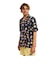 クイックシルバー（Quiksilver）ワンピース ゴムゴムの実 総柄グラフィック 半袖シャツ 26SPEQYWT04717PHM6