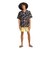 クイックシルバー（Quiksilver）ワンピース ゴムゴムの実 総柄グラフィック 半袖シャツ 26SPEQYWT04717PHM6