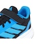 アディダス（adidas）ジュニアスポーツシューズ ベルクロ ベルト付き スニーカー コアファイト 5 ブラック ブルー NLD75-JP9399 トレーニン…