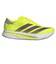 アディダス（adidas）ランニングシューズ ジョギングシューズ アディゼロ SL 2 フラッシュイエロー NMQ07-JQ3128 スポーツ シューズ