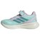 アディダス（adidas）ジュニアスポーツシューズ ベルクロ ベルト付き スニーカー コアファイト 5 ミント NLD75-JP9403 トレーニングシューズ