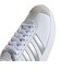 アディダス（adidas）スニーカー スポーツシューズ VL コート ベース ホワイト シルバー NLF53-ID3716 スポーツ カジュアル シューズ