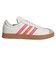 アディダス（adidas）スニーカー スポーツシューズ VL コート ベース ホワイト ピンク NLF53-IH9341 スポーツ カジュアル シューズ