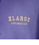 エクストララージ（XLARGE）ハーフ ジップ アップ フーデッド スウェットシャツ 101261012008-PURPLE