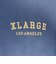 エクストララージ（XLARGE）ハーフ ジップ アップ フーデッド スウェットシャツ 101261012008-NAVY