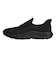 アディダス（adidas）スニーカー ウォーキングシューズ クラウドフォーム フレックス ラウンジ ラピッドフィット ブラック ONE22-HQ2569