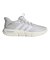アディダス（adidas）スニーカー ウォーキングシューズ クラウドフォーム フレックス ラピッドフィット グレー ホワイト ONE09-HP7003