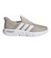 アディダス（adidas）スニーカー ウォーキングシューズ クラウドフォーム フレックス ラウンジ ラピッドフィット ベージュ ONE24-JS4884