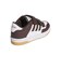 アディダス（adidas）ジュニアスポーツシューズ ベルクロ ベルト付き スニーカー ラピッド コートシューズ ホワイト ブラウン NSB09-JS4763 …