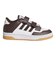 アディダス（adidas）ジュニアスポーツシューズ ベルクロ ベルト付き スニーカー ラピッド コートシューズ ホワイト ブラウン NSB09-JS4763 …