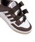 アディダス（adidas）ジュニアスポーツシューズ ベルクロ ベルト付き スニーカー ラピッド コートシューズ ホワイト ブラウン NSB09-JS4763 …