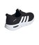 アディダス（adidas）スニーカー ウォーキングシューズ クラウドフォーム フレックス ラウンジ ラピッドフィット ブラック ホワイト ONE22-HQ25…