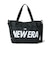 ニューエラ（NEW ERA）トートバッグ ジムトート バッグ 37L NEW ERAロゴ 黒 14750904 大容量 ジムバッグ ショルダーバッグ 2WAY