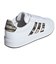 アディダス（adidas）ジュニアスニーカー ボーイズ スポーツシューズ グランドコート 3.0 ホワイト グリーン ONN08-KI5695 カジュアル シ…
