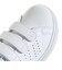 アディダス（adidas）ジュニアスニーカー ボーイズ スポーツシューズ アドバンコート ベース 2.0 ホワイト グリーン NLE01-IE9019 カジュ…
