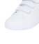 アディダス（adidas）ジュニアスニーカー ボーイズ スポーツシューズ アドバンコート ベース 2.0 ホワイト グリーン NLE01-IE9019 カジュ…