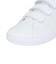 アディダス（adidas）ジュニアスニーカー ガールズ スポーツシューズ アドバンコート ベース 2.0 ホワイト ピンク NLE01-ID1305 カジュア…