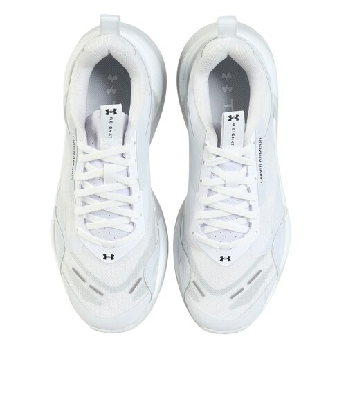 Under Armour ホワイト トレーニングシューズ　26.5 アンダーアーマー（UNDER ARMOUR）ジムシューズ トレーニングシューズ