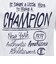 チャンピオン-ヘリテイジ（CHAMPION-HERITAGE）BA HANDWRITING 半袖プリントTシャツ C3-D343  010