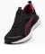プーマ（PUMA）ジュニアスニーカー ボーイズ スポーツシューズ クルーズ プロフォーム イーズイン AOP ブラック レッド 40565202 カジュアル …
