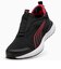 プーマ（PUMA）ジュニアスニーカー ボーイズ スポーツシューズ クルーズ プロフォーム イーズイン AOP ブラック レッド 40565202 カジュアル …