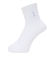 イーストボーイ 13cm丈 ワンポイント 白ソックス サックス 2足組 69J58115A