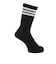 アディダス（adidas）靴下 スリーストライプス クッション スポーツウェア クルーソックス 3足組 黒 25-30cm UW730-KC9641 ソックス