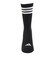 アディダス（adidas）靴下 スリーストライプス クッション スポーツウェア クルーソックス 3足組 黒 25-30cm UW730-KC9641 ソックス