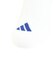アディダス（adidas）靴下 スリーストライプス クッション スポーツウェア クルーソックス 3足組 白×青 25-30cm UW730-KE5502 ソッ…