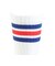 アディダス（adidas）靴下 スリーストライプス クッション スポーツウェア クルーソックス 3足組 白×青 25-30cm UW730-KE5502 ソッ…