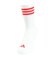 アディダス（adidas）靴下 スリーストライプス クッション スポーツウェア クルーソックス 3足組 白×青 25-30cm UW730-KE5502 ソッ…