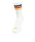 アディダス（adidas）スリーストライプス クッション スポーツウェア クルーソックス 3足組 UW730-KE5501