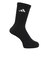 アディダス（adidas）靴下 クッション スポーツウェア クルーソックス 3足組 黒×白 25-27cm 28-30cm D5273-KC9626 クルー丈…