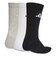 アディダス（adidas）クッション スポーツウェア クルーソックス 3足組 Sサイズ D5273-KC9624