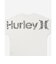 ハーレー（HURLEY）トライバルロゴ オーバーサイズ ショートスリーブ Tシャツ MCSS261016-WHT