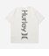 ハーレー（HURLEY）ヴァーティカル トライバルロゴ オーバーサイズ ショートスリーブ Tシャツ MCSS261018-WHT