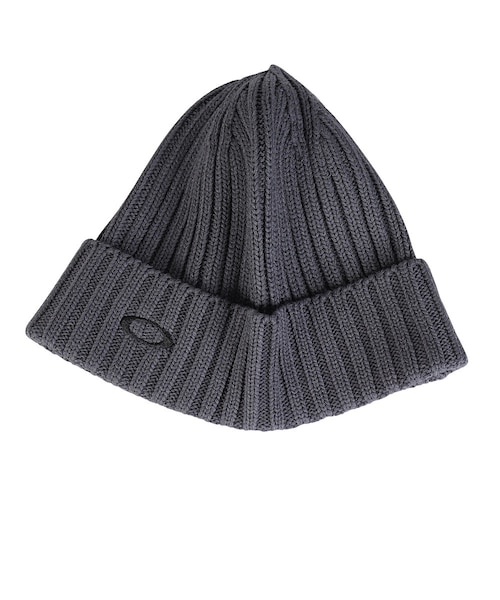 Oakley ニット帽 ブラック/グレー フリーサイズ Oakley Ellipse Graphic Beanie ブラック／ホワイト ニット帽 (OAKLEY