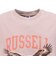ラッセル（RUSSELL）イーグル ピグメント 半袖Tシャツ RBM26S0004 PNK